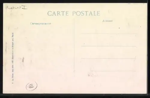 AK Neufmontiers, Soldats francais affubles de casques allemands, Deutsche POW's im Gefangenenlager