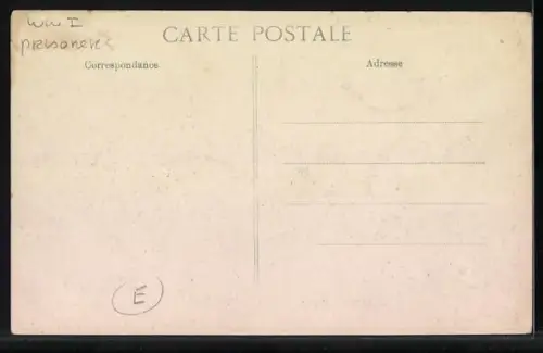 AK Aniche, Dragons escortant des uhlans traversant Aniche