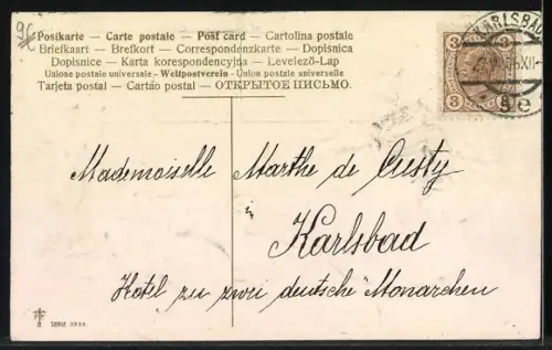 AK Mädchen in niederländischer Tracht mit zwei Körben voller Tulpen hinter Gänsen