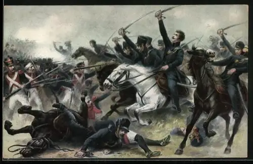 AK Vater ich rufe Dich!..., Theodor Körner`s Gebet während der Schlacht