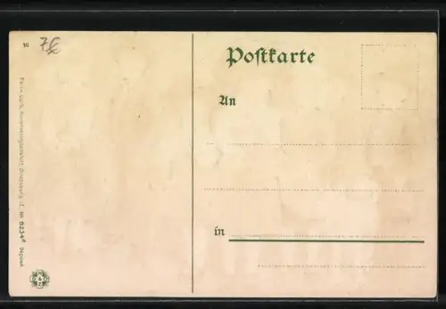 AK Elsass-Lothringen, Jungen u. Mädchen in Trachten