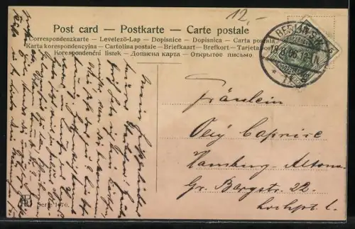 Künstler-AK Ermenegildo Carlo Donadini: Betrunkene Studenten klettern über eine Mauer