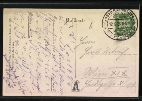 Künstler-AK Franz Jung-Ilsenheim: Studenten und Frau an einer Bank