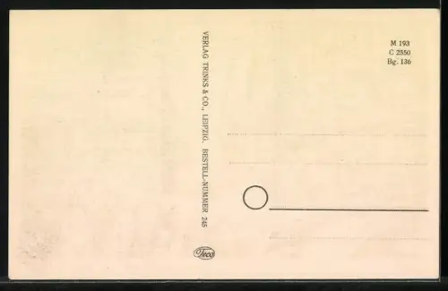 AK Leipzig, am Leipziger Messeamt, Eingang zur Hainstrasse