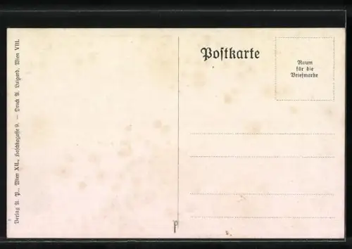 Künstler-AK Ernst Kutzer: Wenn alle untreu werden so bleiben wir doch treu