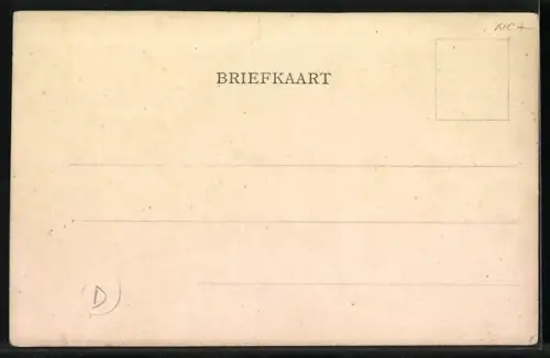 Künstler-AK H. Cassiers: Amsterdam, Wasserpartie im Schnee, Boote