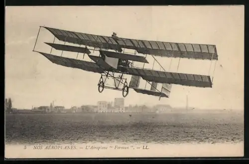AK L`Aéroplane Farman, Nos Aéroplanes, Flugzeug