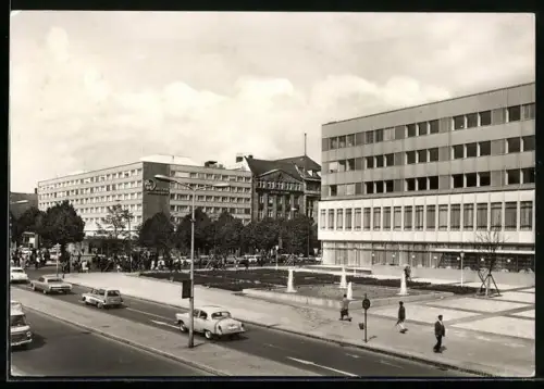 AK Berlin, Lindencorso und Hotel Unter den Linden