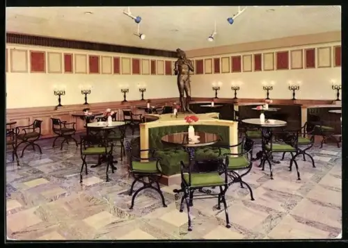 AK Berlin, Palast der Republik, Blick in die Weinstube
