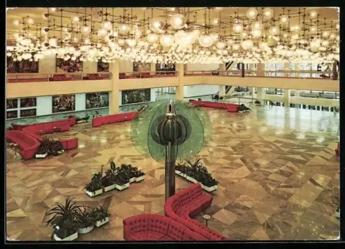 AK Berlin, Palast der Republik, Galerie des Palastes