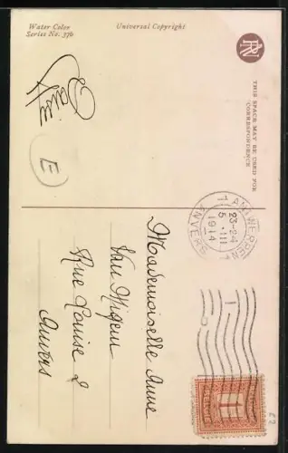 Künstler-AK Philip Boileau: Zwei Schwestern lesen in einem Buch