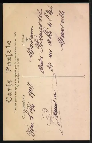 AK Kardinal Lavigerie auf einem Stuhl mit langem weissem Bart