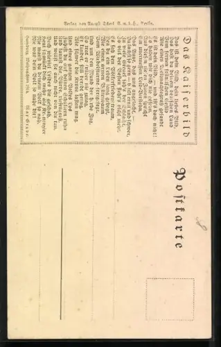 AK Unser Kaiser Wilhelm II. im Felde