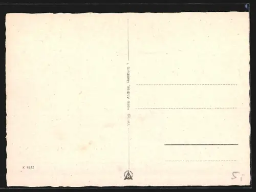 AK U-Boot in voller Fahrt, Matrosen an Deck