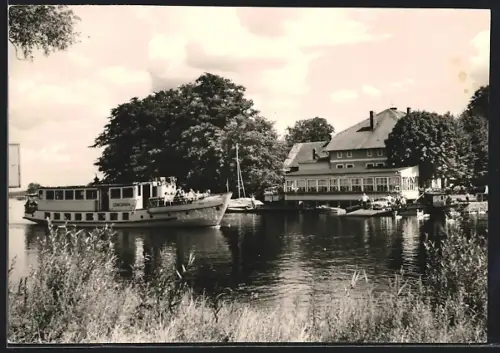 AK Binnenschiff MS Concordia der Weissen Flotte