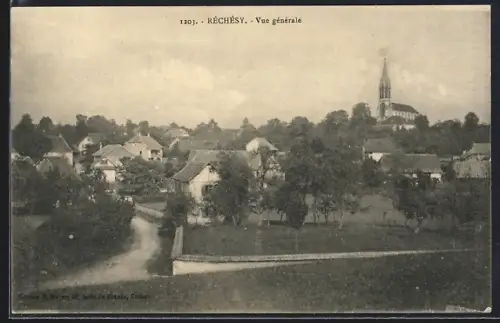 AK Réchésy, Vue générale