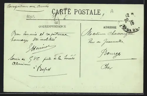 AK Belfort, La Place de la République et le Palais de Justice