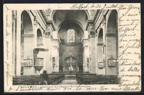 AK Belfort, Intérieur de l`Église St-Christophe