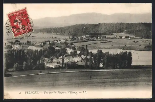 AK Belfort, Vue sur les Forges et l`Étang