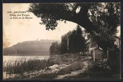 AK Belfort, Étang des Forges et Fort de la Miotte