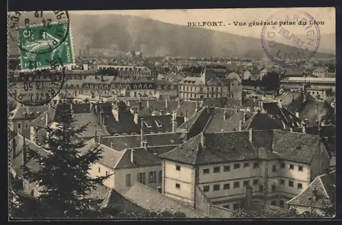 AK Belfort, Vue générale prise du Lion