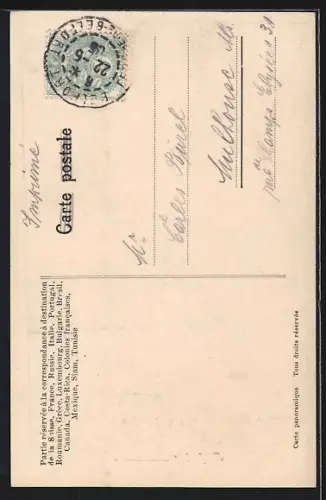 AK Belfort, Collection de vues de monuments et bâtiments emblématiques