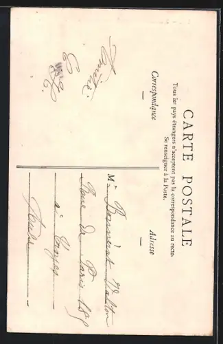 AK Belfort, Monument des Mobiles orné de couronnes commémoratives