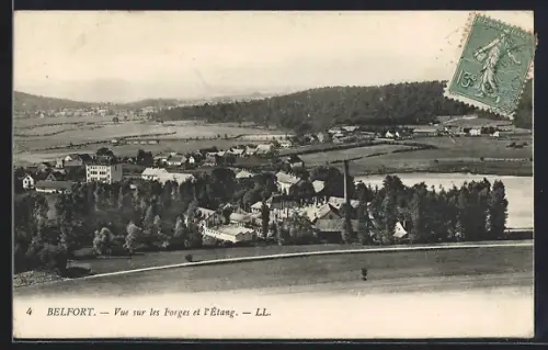 AK Belfort, Vue sur les Forges et l`Étang