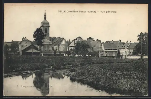 AK Delle, Vue générale à la frontière franco-suisse