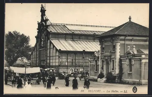 AK Belfort, Les Halles et la vie animée autour