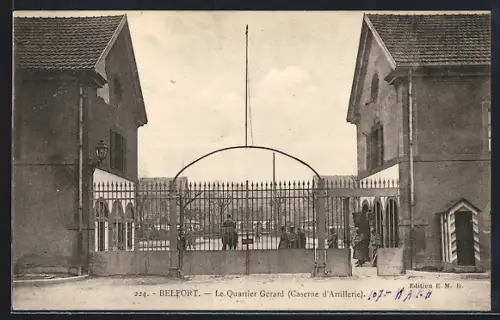 AK Belfort, Le Quartier Gérard, Casernes d`Artillerie