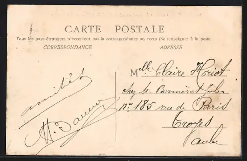 AK Belfort, Concours Musical du 15 et 16 Août 1908, Société Républicaine d`Emulation