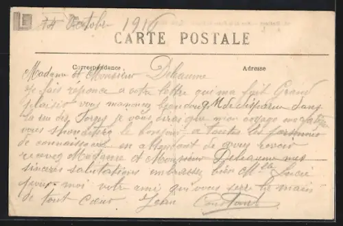 AK Belfort, Rue de la Porte de France, Église Saint-Christophe