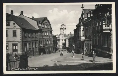 AK Zeulenroda, Kirchstrasse