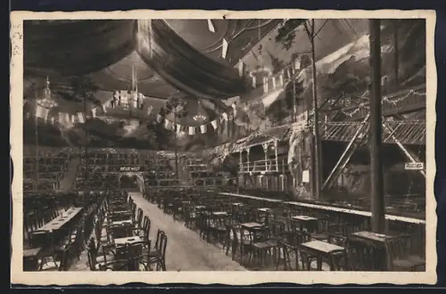 AK Berlin-Neukölln, Restaurant Neue Welt, Festsaal, Hasenheide 108-114