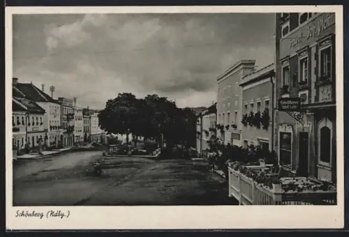 AK Schönberg /Ndby., Gasthof von Joh. P.