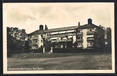 AK Ebenhausen-Zell / Isartal, Sanatorium Ebenhausen