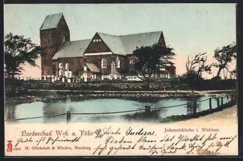 AK Nieblum /Wyk, Johanniskirche
