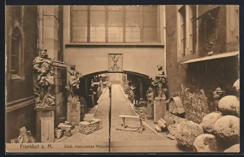 AK Frankfurt-Nordend, Städt. historisches Museum
