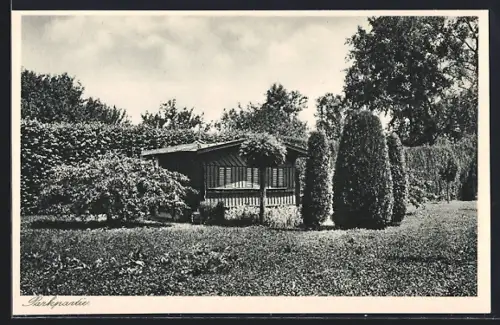 AK Altötting, Lehr- und Erziehungsinstitut der Englischen Fräulein, Gartenhaus