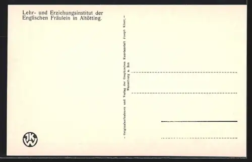 AK Altötting, Lehr- und Erziehungsinstitut der Englischen Fräulein, Lehrmittelsammlung