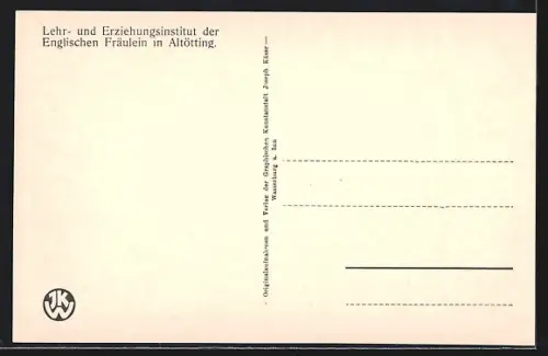 AK Altötting, Chemie-Übungsraum, Lehr- und Erziehungsinstitut der Englischen Fräulein