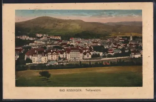AK Bad Kissingen, Teilansicht