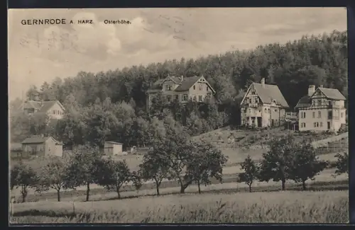 AK Gernrode a. Harz, Osterhöhe