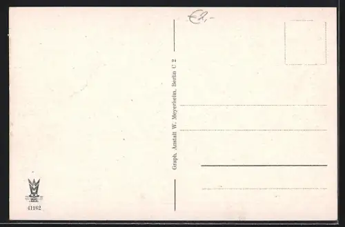 AK Berlin, Denkmal Friedrich des Grossen, Altes Palais u. Staatsoper