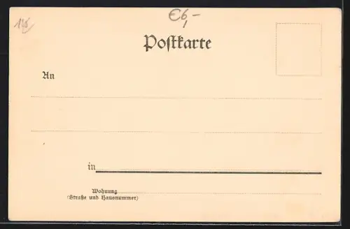 AK Berlin, Schillerplatz aus der Vogelschau