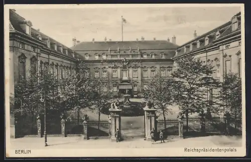 AK Berlin, Reichspräsidentenpalais, Frontansicht