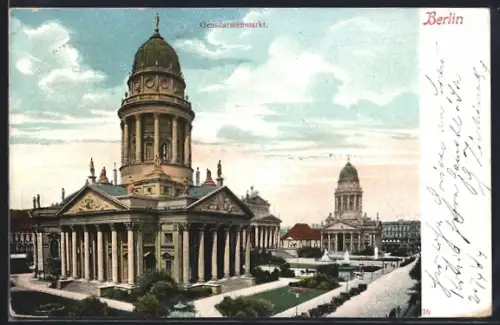 AK Berlin, Am Gendarmenmarkt