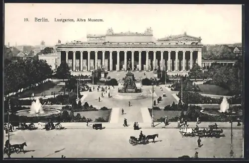 AK Berlin, Lustgarten, Altes Museum