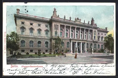 AK Berlin, Prinz-Albrecht-Strasse, Abgeordnetenhaus